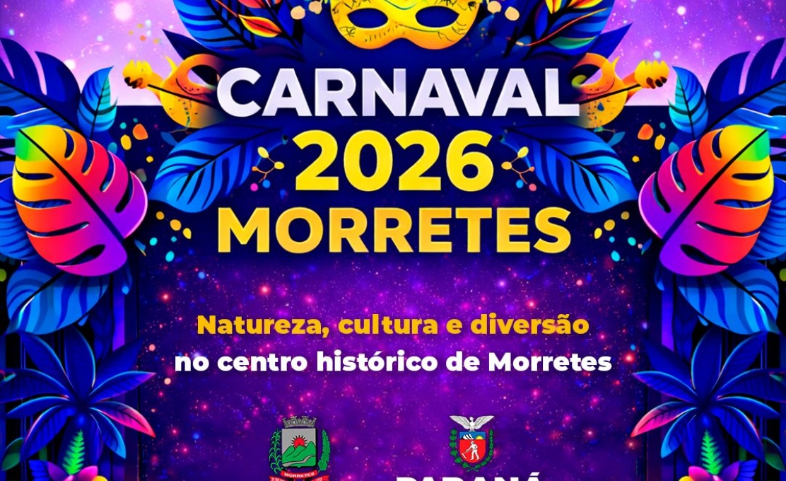 Programação do Carnaval de Morretes 2026