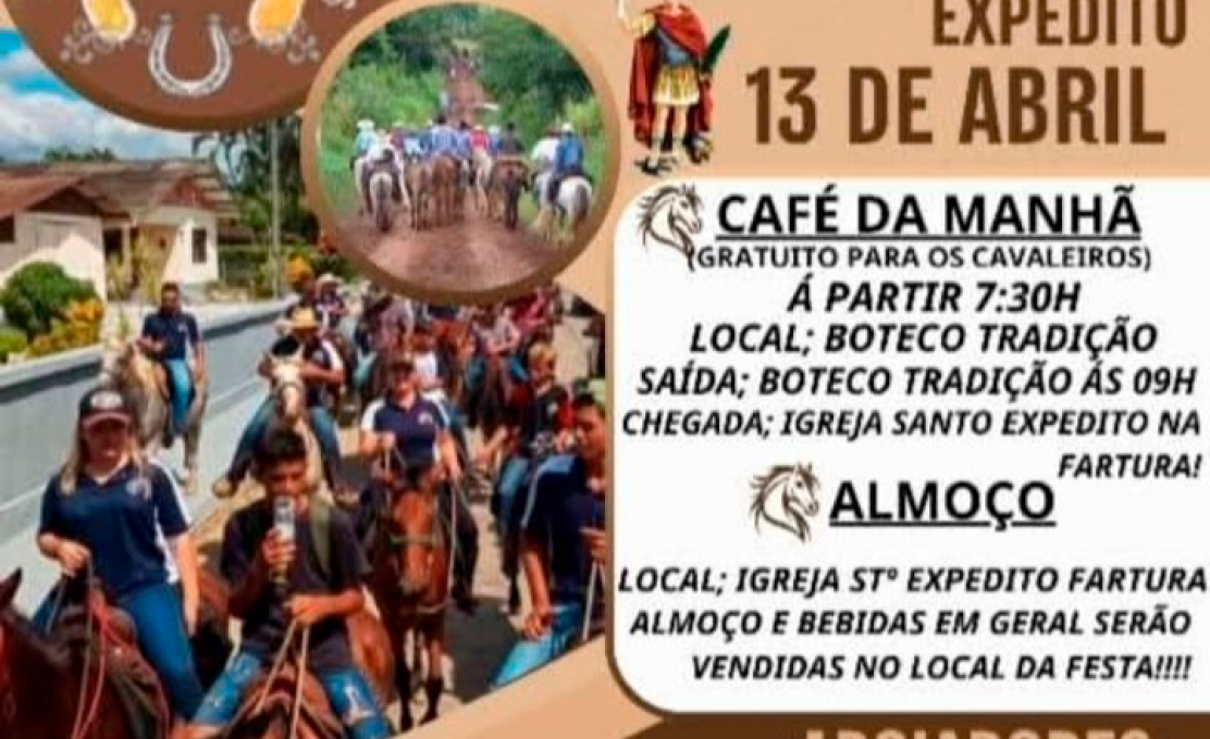 Morretes Celebra A Tradicional Festa de Santo Expedito Neste Final de Semana Com Cava...