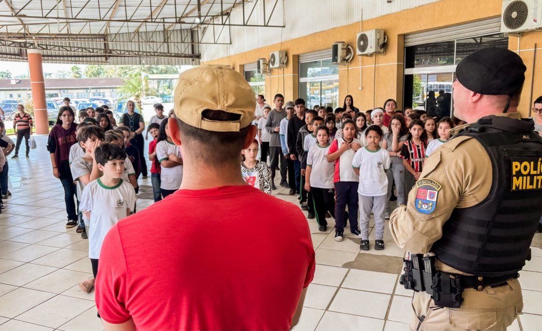 Escolas municipais de Morretes realizam simulado de abandono para reforçar segurança