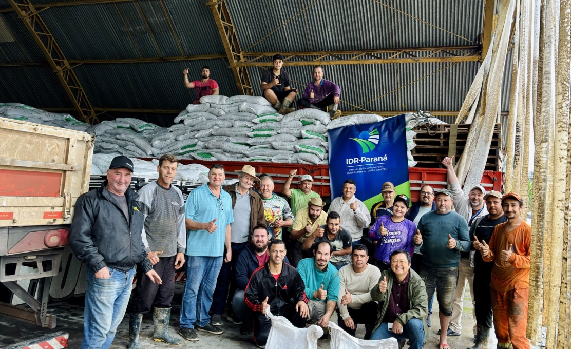 Município de Morretes inicia distribuição de insumos agrícolas para produtores rurais