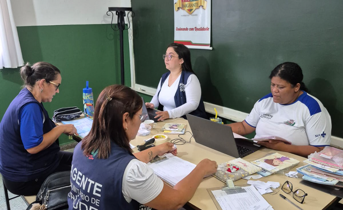 Prefeitura Realiza Conferência das Carteiras de Vacinação Por Meio do Programa Sa...