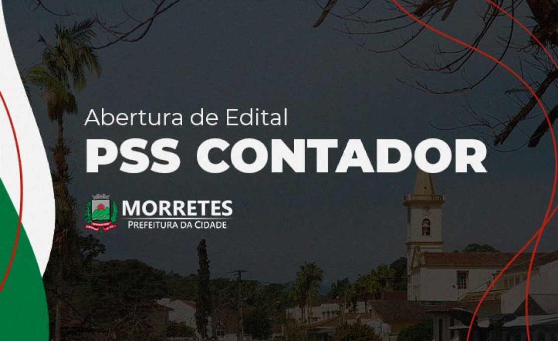 Prefeitura de Morretes abre processo seletivo para cargo de Contador
