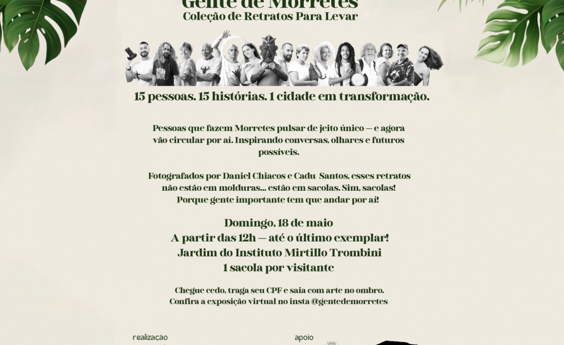Projeto Homenageia 15 Personalidades Que Contribuem Para A Transformação de Morrete...