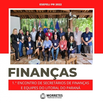 Secretaria Municipal de Finanças de Morretes participa do ESFELI Paraná na última semana 