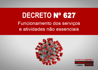 DECRETO N.º 627 DE 20 DE ABRIL DE 2020