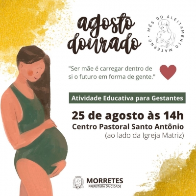 Secretaria Municipal de Saúde realiza atividade educativa para gestantes
