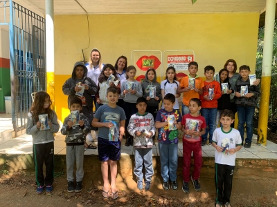 Prefeitura realizou atividade educativa na escola municipal do canhembora