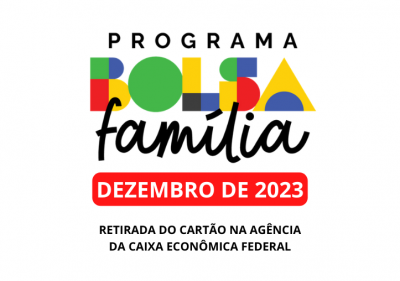 Lista de cadastrados no bolsa família que ainda não retiraram o cartão na agência da Caixa Econômica Federal