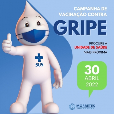 Prefeitura de Morretes realiza Campanha Nacional de Vacinação contra a Gripe 