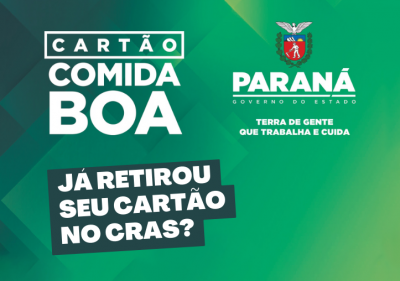 Lista dos beneficiados que ainda não retiraram o cartão comida boa no cras de morretes