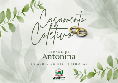 Casamento coletivo 2024