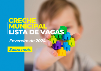 Lista de espera para vagas no Cemei em fevereiro de 2024