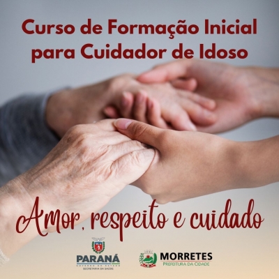 Curso de Formação Inicial para Cuidador de Idoso