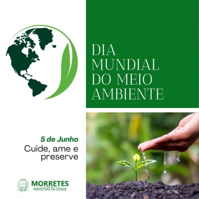 Prefeitura de Morretes celebra o Dia Mundial do Meio Ambiente 