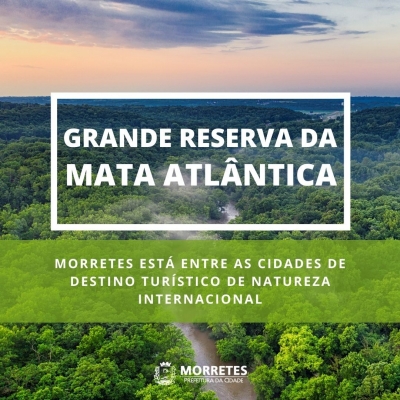 Morretes está entre as 60 cidades da Grande Reserva da Mata Atlântica