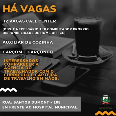 Agência do Trabalhador oferta novas oportunidades de emprego a população de Morretes