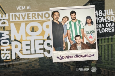 Morretes promove Show de Inverno com Banda Jovem Dionisio e amplia programação cultural e turística