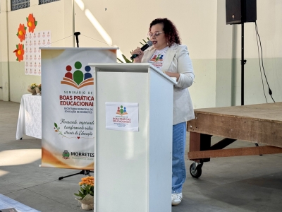 1º Seminário de Boas Práticas Educacionais reúne profissionais da rede municipal