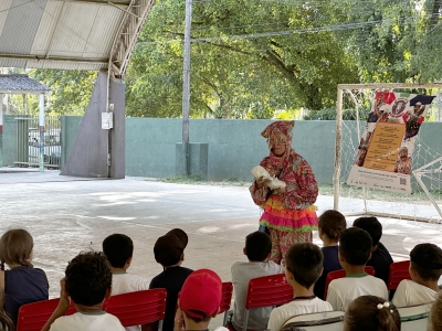 Apresentação do Boi de Mamão encanta Público na Escola Desauda