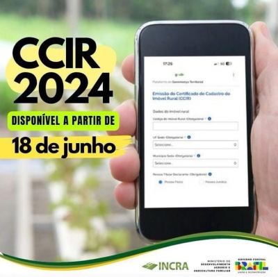 Certificado de Cadastro de Imóvel Rural 2024