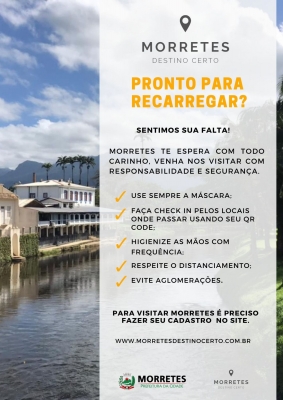 Morretes reabre para turismo neste fim de semana
