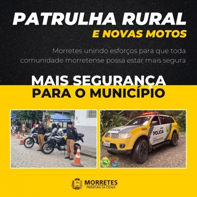 Morretes recebe veículos motorizados para fortalecer a frota da Polícia Militar 