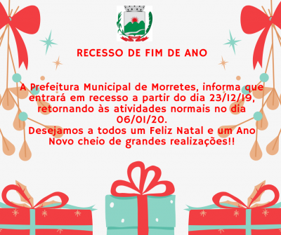 Recesso de Fim de Ano