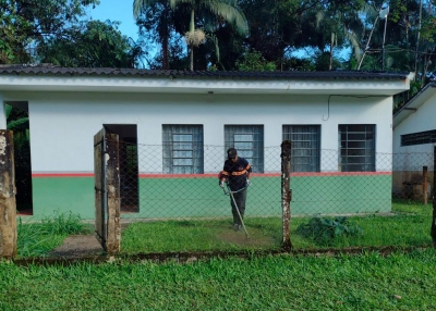 Secretaria de Meio Ambiente e Urbanismo mantém cronograma de roçadas e limpeza em diversos pontos do município