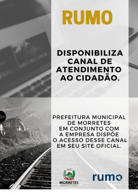 RUMO disponibiliza canal de relacionamento ao cidadão