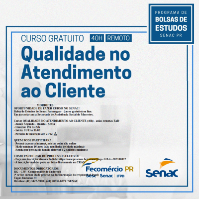 Curso Senac