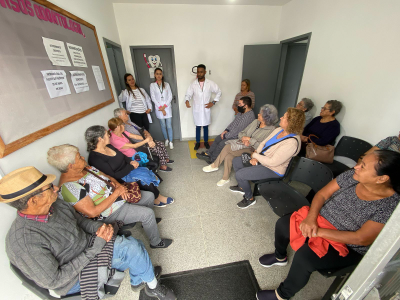 Prefeitura realiza palestras sobre combate à hipertensão arterial nas unidades de saúde