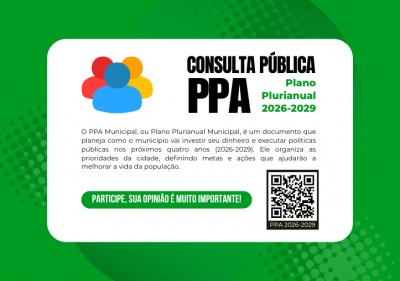Prefeitura de Morretes abre consulta pública para elaboração do PPA 2026-2029