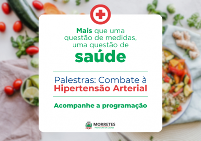 Prefeitura de Morretes promove palestras sobre combate à hipertensão arterial nas unidades de saúde