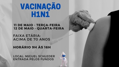 Equipes de saúde iniciam vacinação contra H1N1