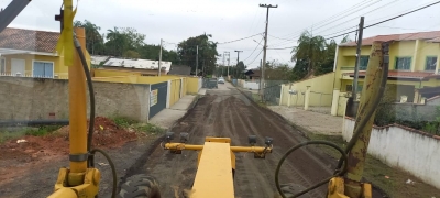 Prefeitura de Morretes realiza atividades de manutenções em estradas do Município