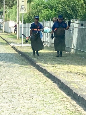 Secretaria Municipal de Meio Ambiente realiza roçada na Vila Santo Antônio 