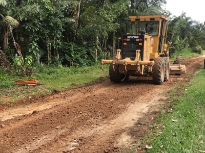 Prefeitura de Morretes realiza obras de recuperação nas ruas do Porto de Cima 