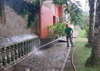 Prefeitura de Morretes inicia revitalização da Praça Prefeito Arsênio Gonçalves