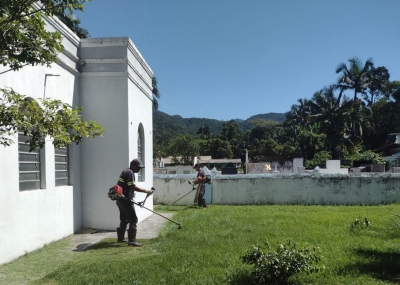 Secretaria de Meio Ambiente e Urbanismo intensifica ações de limpeza e manutenção em Morretes