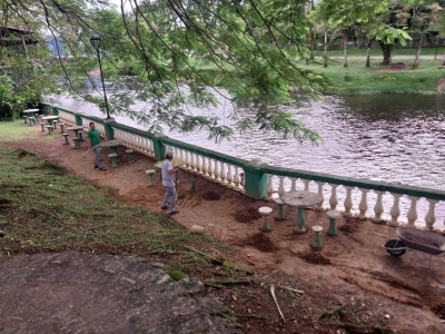 Prefeitura inicia limpeza e revitalização da Baixada e entorno da Praça Lamenha Lins