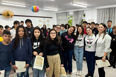 Prevenção ao Suicídio e Combate ao Bullying são temas de palestra no Colégio Estadual Vereador Dionel Charello