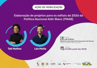 Morretes recebe ação de mobilização sobre a Política Nacional Aldir Blanc para artistas e agentes culturais