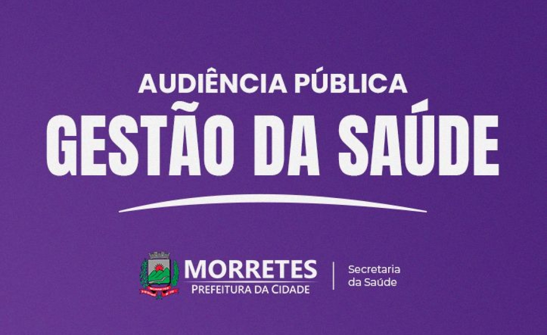 Prefeitura de Morretes realiza Audiência Pública para apresentação do 3º RDQA de 2025