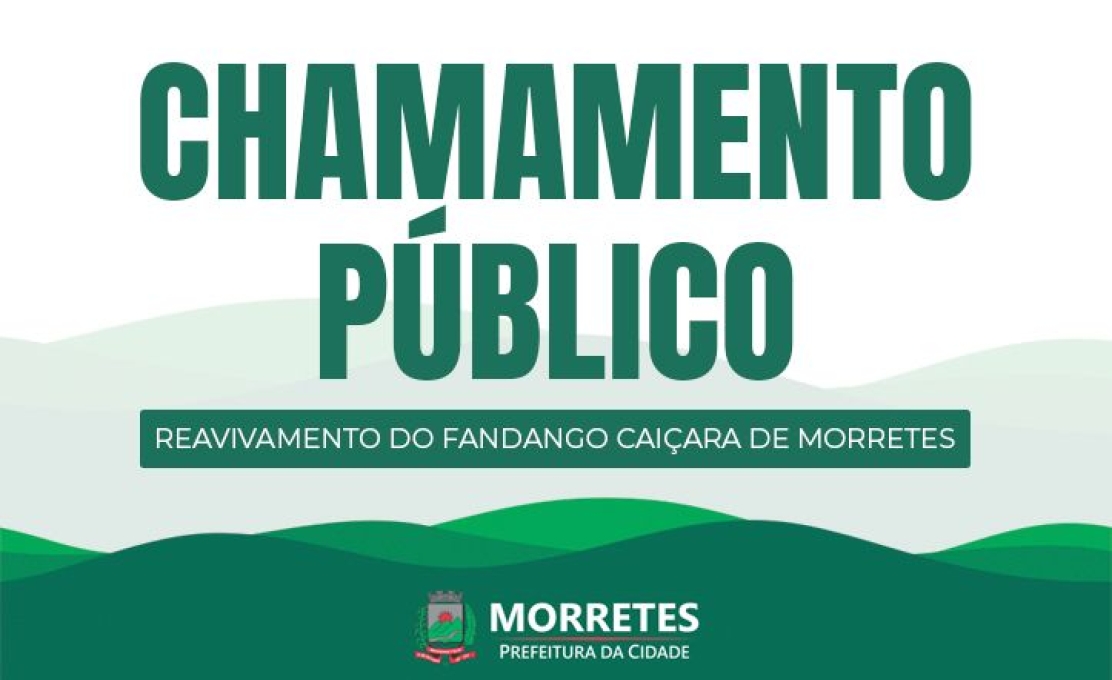 Prefeitura de Morretes abre chamamento público para fortalecer e reavivar o Fandango Caiçara