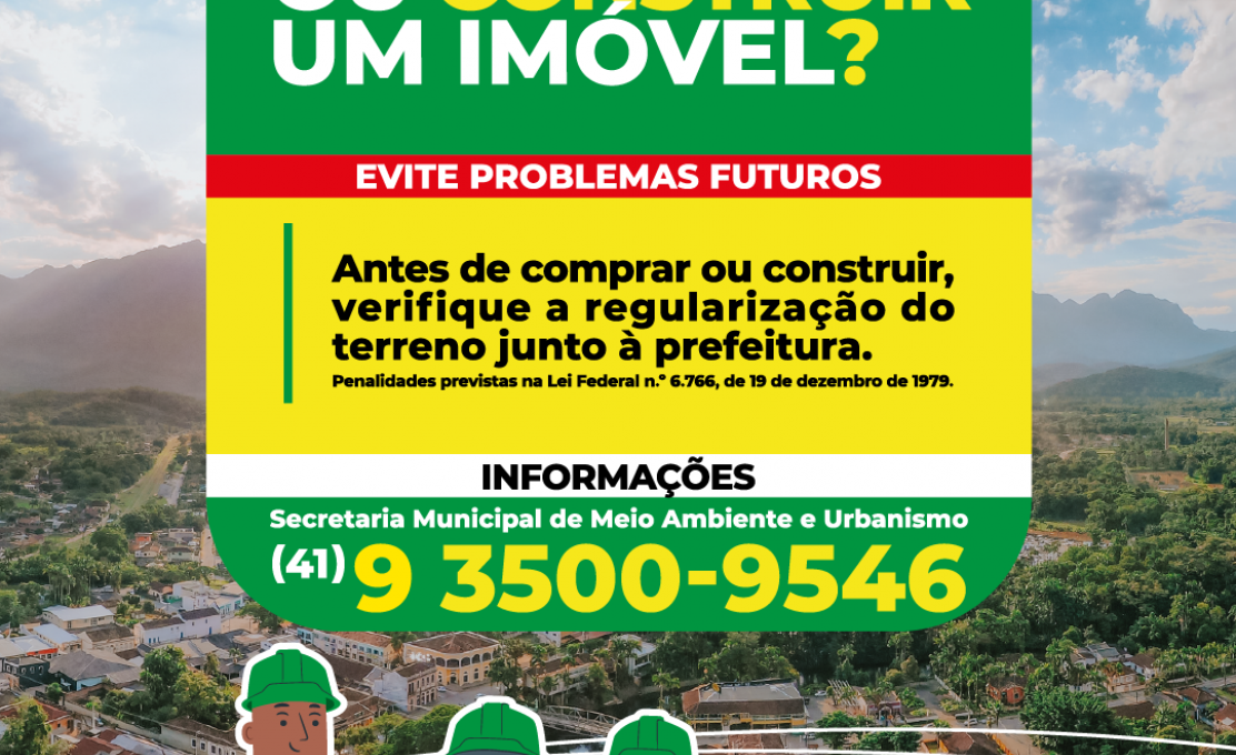 Antes de Comprar Um Terreno Ou Construir Um Imóvel, Consulte A Prefeitura