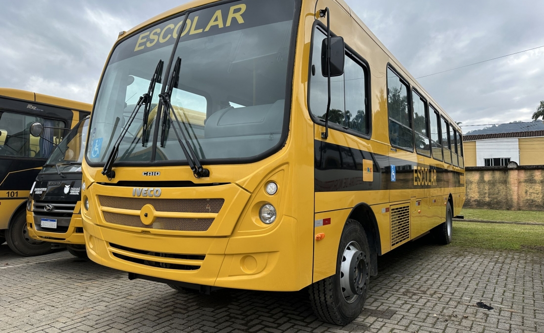 Educação de Morretes Recebe Novo ônibus Escolar Com 59 Lugares E Ar-condicionado