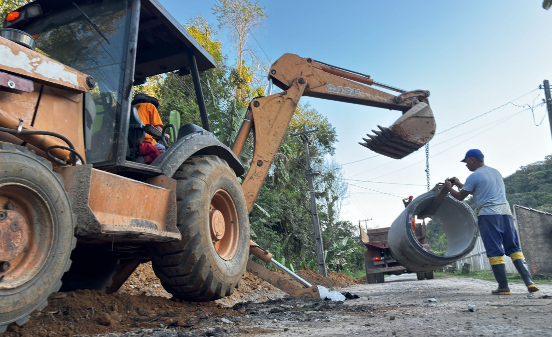Prefeitura de Morretes intensifica obras de infraestrutura e iluminação em diversas...