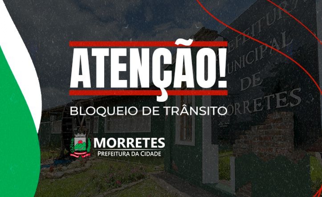 Interdições no Centro Histórico para as comemorações dos 292 anos de Morretes