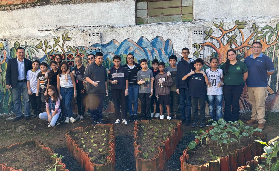 Prefeitura de Morretes Inaugura Horta Escolar Com Irrigação Automatizada