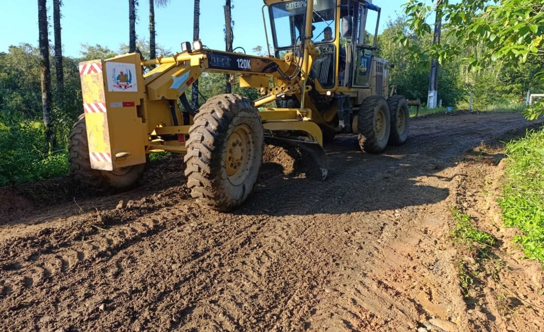 Secretaria de Infraestrutura Intensifica Melhorias Nas Estradas Rurais E Urbanas de M...
